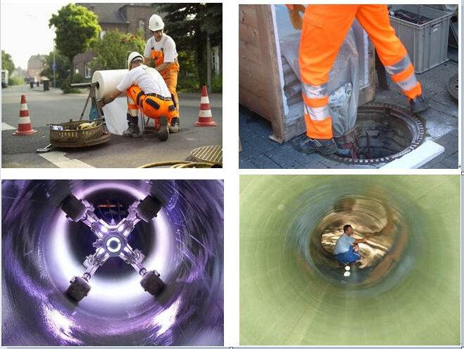 白鹭湖管理区管道光固化修复