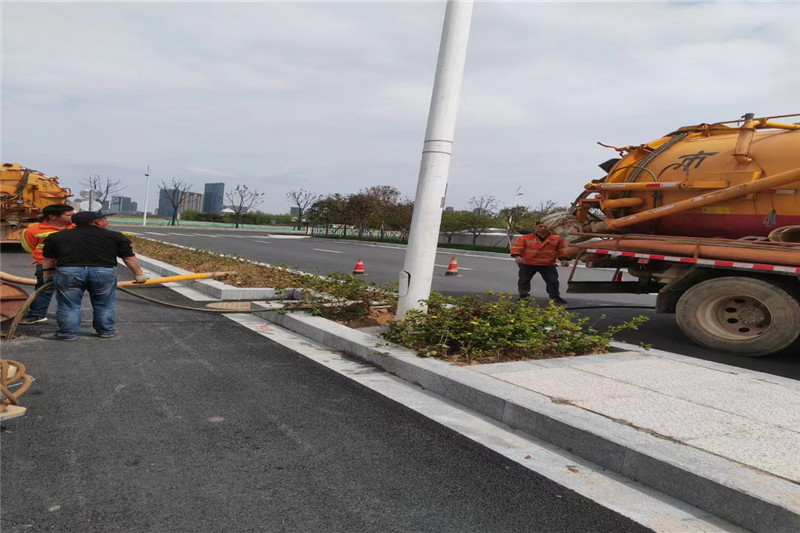 白鹭湖管理区雨水管道清淤-污水管道清洗